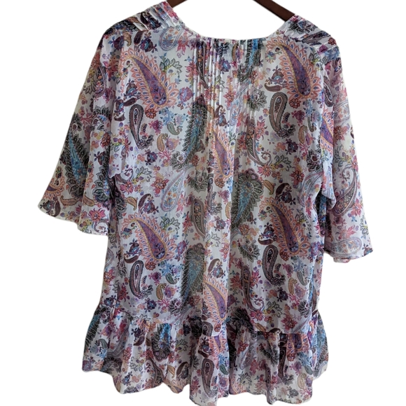 American Eagle Sheer Cover/Duster - Picture 5 of 11